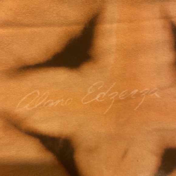 🥳Alano Edzerza Eagle Distressed Upcycled Apocalyptic Shirt Top M L - Picture 6 of 6